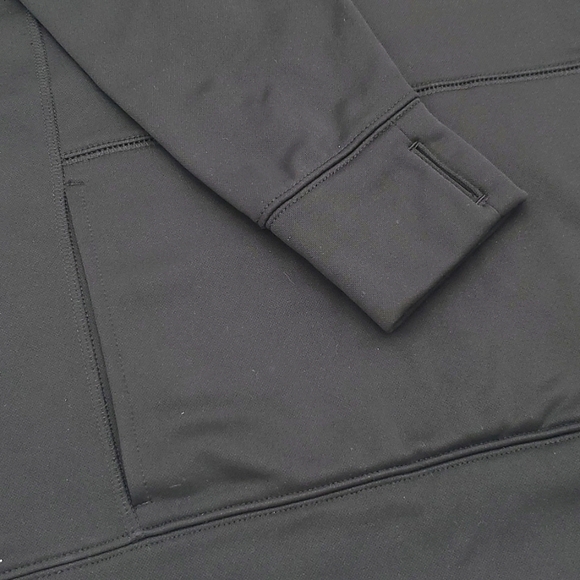 Long sleeve thumb hole fleece pullover hoodie, Size M - Picture 8 of 14